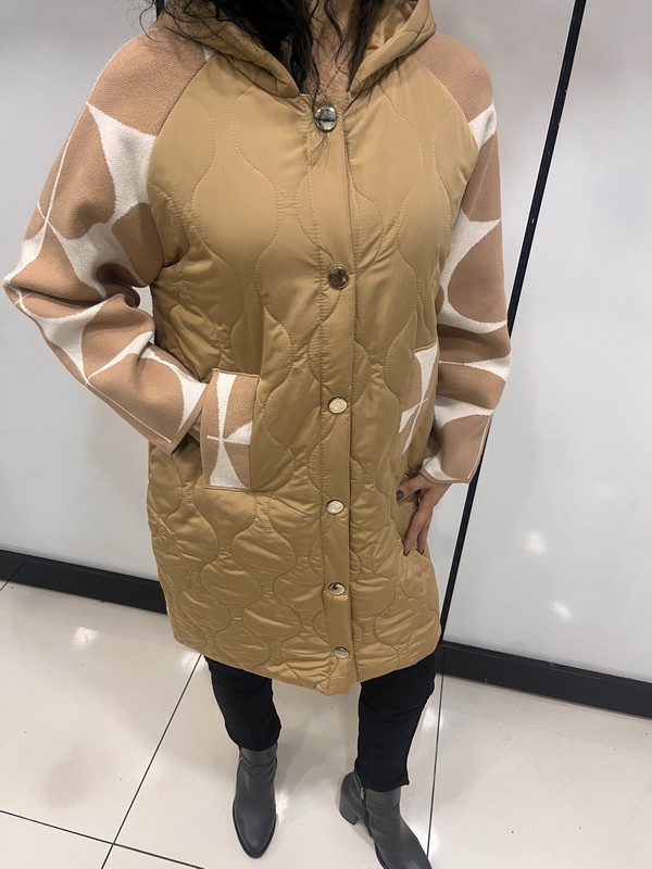 IMG_1513 İtalyan kapitone kapüşonlu desenli kadın kaban